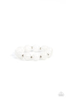 Paparazzi Accessories Arctic Affluence - White Bracelet