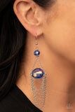 Paparazzi Accessories Ethereally Extravagant - Blue Earring