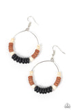 Paparazzi Accessories Earthy Esteem - Black Earring