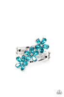 Paparazzi Accessories Posh Petals - Blue Ring