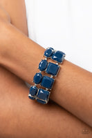 Paparazzi Accessories Dont Forget Your Toga - Blue Bracelet