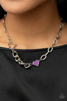 Paparazzi Accessories Little Charmer - Purple Necklace