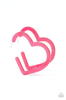 Paparazzi Accessories Heart-Throbbing Twinkle - Pink Earring
