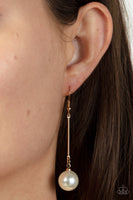 Paparazzi Accessories Pearl Redux - Gold Earring