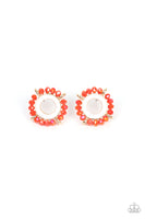 Paparazzi Accessories Nautical Notion - Orange Earring