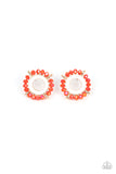 Paparazzi Accessories Nautical Notion - Orange Earring