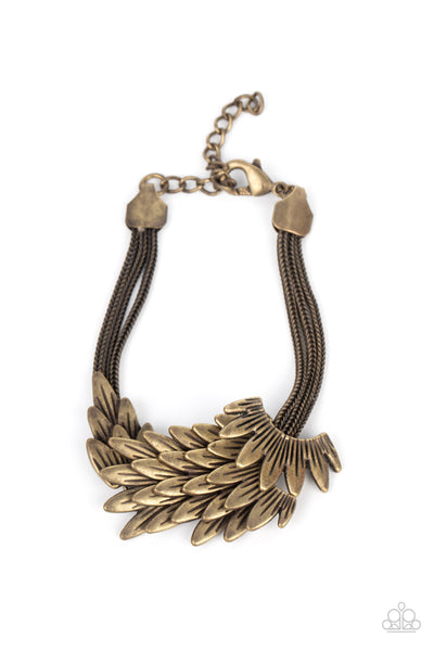 Paparazzi Accessories BOA and Arrow - Brass Bracelet