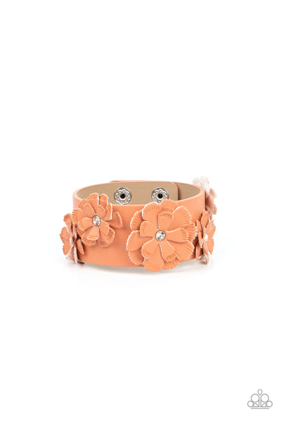 Paparazzi Accessories What Do You Pro-POSIES - Orange Bracelet