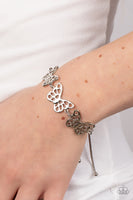 Paparazzi Accessories Put a WING on It - Silver Bracelet