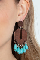 Paparazzi Accessories Western Retreat - Blue Earring