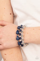 Paparazzi Accessories Beachside Brunch - Blue Bracelet