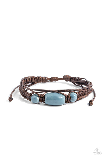 Paparazzi Accessories SOJOURN On - Blue Bracelet