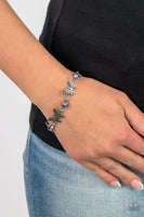 Paparazzi Accessories Has a WING to It - Blue Bracelet