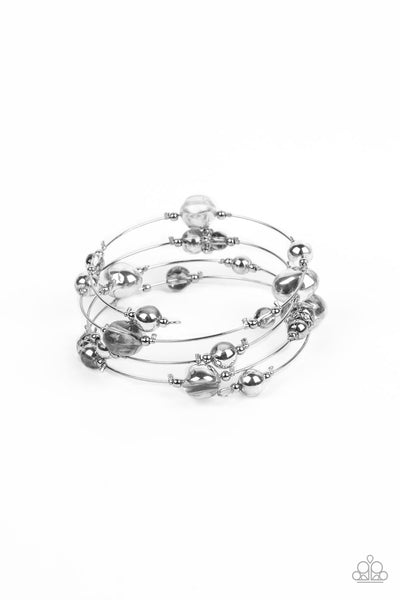 Paparazzi Accessories Optical Auras - Silver Bracelet