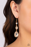 Paparazzi Accessories Dripping Self-Confidence - Gold Earring