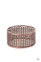 Paparazzi Accessories Camelot Couture - Copper Bracelet