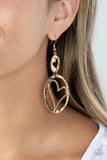 Paparazzi Accessories Enchanting Echo - Gold Earring