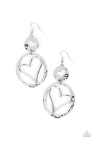 Paparazzi Accessories Enchanting Echo - Silver Earring