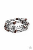 Paparazzi Accessories Jungle Jubilee - Brown Bracelet