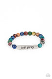 Paparazzi Accessories Just Pray - Multi Bracelet