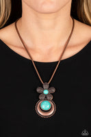 Paparazzi Accessories Bohemian Blossom - Copper Necklace