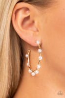 Paparazzi Accessories Night at the Gala - Gold Hoop Earring