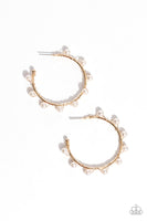 Paparazzi Accessories Night at the Gala - Gold Hoop Earring