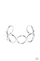 Paparazzi Accessories Socialite Sheen - Silver Bracelet