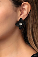 Paparazzi Accessories Jovial Jasmine - Black Earring