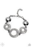 Paparazzi Accessories Hypnotic Hot Shot - Black Bracelet