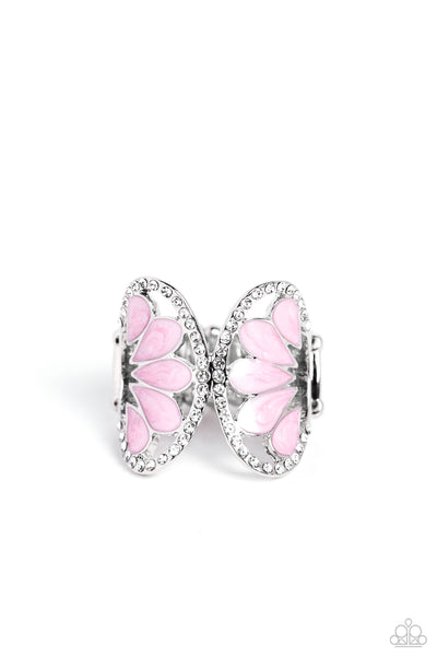 Paparazzi Accessories Concaved Catwalk - Pink Ring