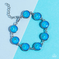 Paparazzi Accessories Enchanted Emblems - Blue Bracelet