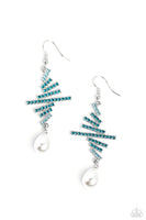 Paparazzi Accessories Timeless Tapestry - Blue Earring