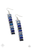 Paparazzi Accessories Superbly Stacked - Blue Earring