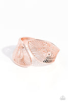 Paparazzi Accessories Palatial Palms - Rose Gold Bracelet