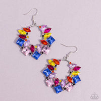 Paparazzi Accessories Wreathed in Watercolors - Multi Earring