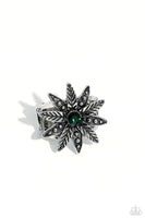 Paparazzi Accessories Sunflower Season - Green Ring