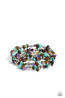 Paparazzi Accessories Stacking Stones - Brown Bracelet