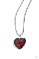 Paparazzi Accessories Parting is Such Sweet Sorrow - Red Necklace