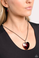 Paparazzi Accessories Parting is Such Sweet Sorrow - Red Necklace