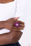 Paparazzi Accessories PEARL Talk - Purple Ring