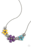 Paparazzi Accessories Growing Garland - Purple Necklace