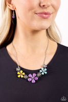 Paparazzi Accessories Growing Garland - Purple Necklace