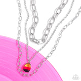 Paparazzi Accessories Teardrop Tiers - Multi Necklace