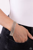 Paparazzi Accessories Elusive Elegance - White Bracelet