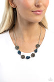 Paparazzi Accessories Druzy Demand - Silver Necklace