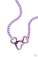 Paparazzi Accessories Eclectically Enamored - Purple Necklace