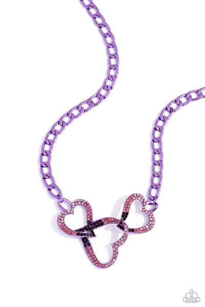 Paparazzi Accessories Eclectically Enamored - Purple Necklace