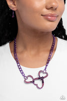 Paparazzi Accessories Eclectically Enamored - Purple Necklace