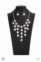 Paparazzi Accessories Spotlight Stunner - White Rhinestone Necklace